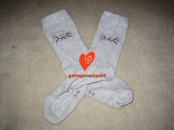 Fußduft pur in meinen getragenen Socken