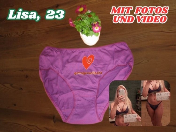 Elegant getragener spitzen Slips