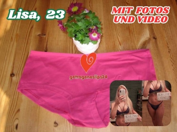 Originell getragene Panty